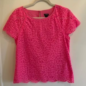 J. Crew pink top